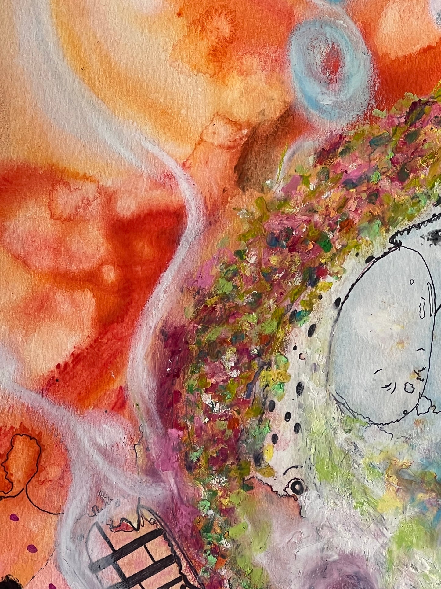 “Baby Of Light” Original Painting