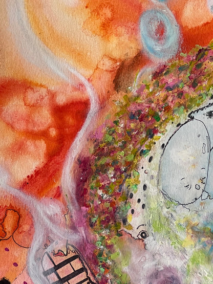 “Baby Of Light” Original Painting