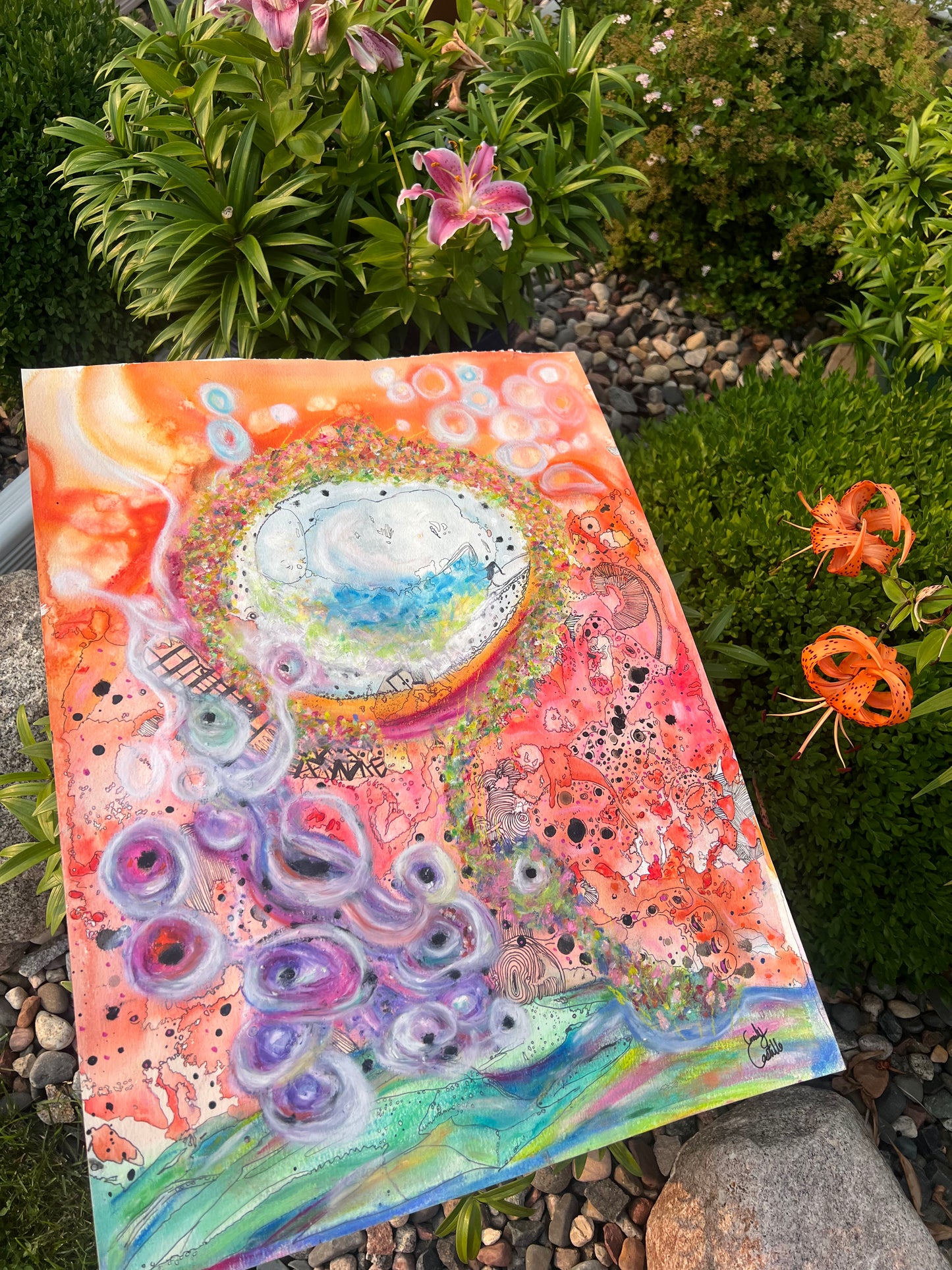 “Baby Of Light” Original Painting