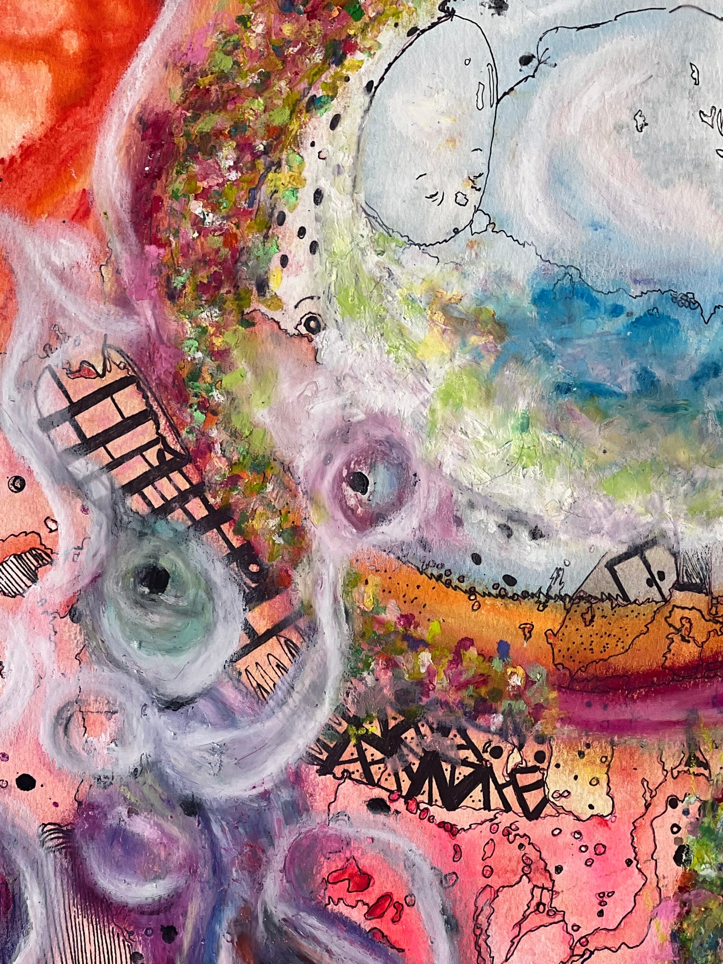 “Baby Of Light” Original Painting