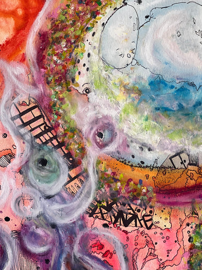 “Baby Of Light” Original Painting