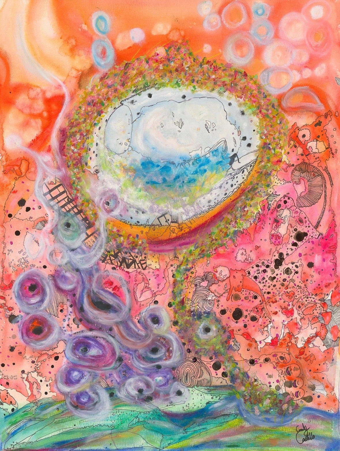 “Baby Of Light” Original Painting