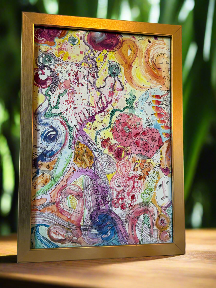 “ Who Love’s The Sun” Original Watercolor 1/1