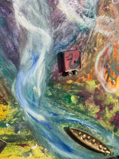 “A New Lens” Oil Pastel Original 1/1