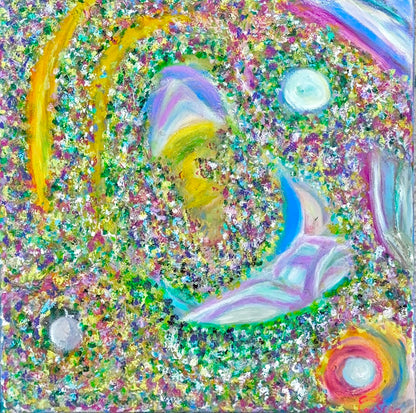 “Tucked In Bud’s” Oil Pastel Original 1/1