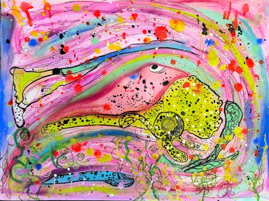 “I Was Just In Twinkle Toe’s” Original 1/1