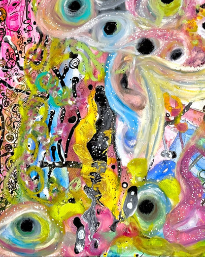 “Land Of Eyes” Original 1/1