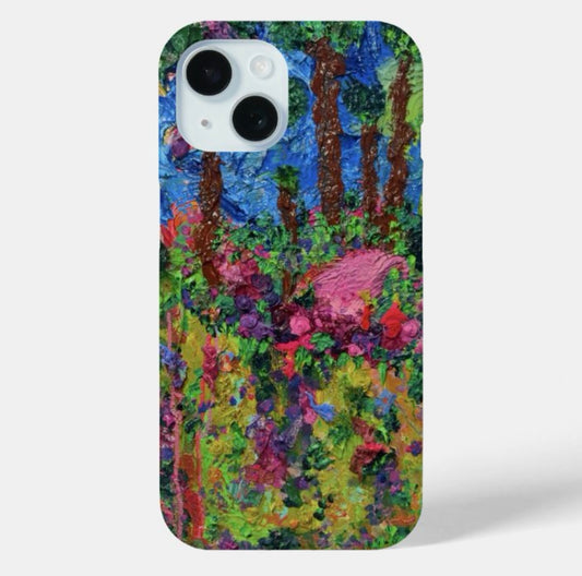 “Pink Pajamas” Hard Cover Phone Case