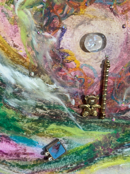 “A New Lens” Oil Pastel Original 1/1