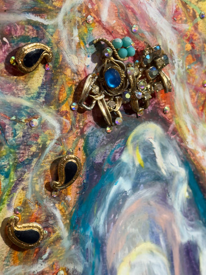 “A New Lens” Oil Pastel Original 1/1
