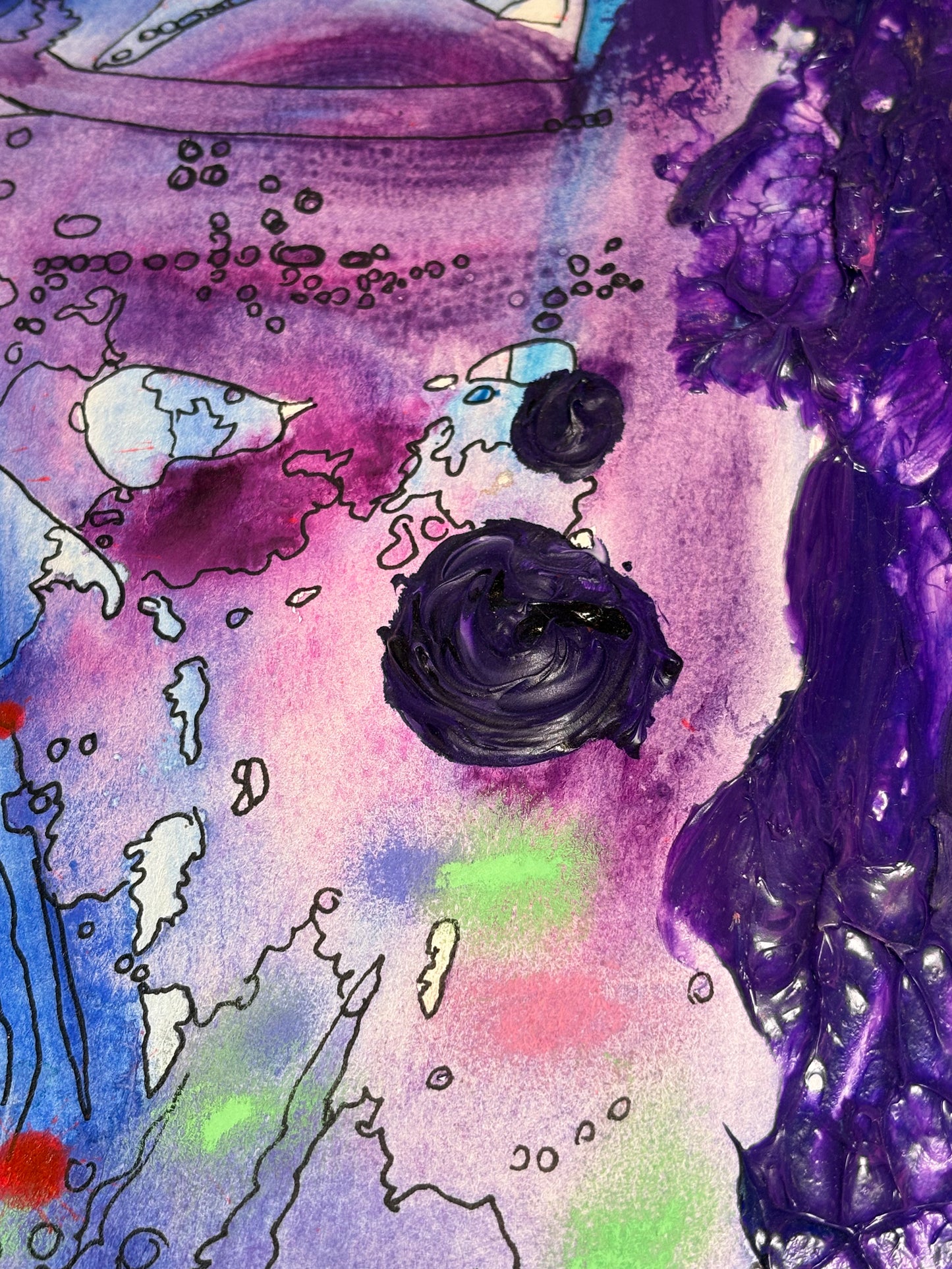 “Swimming Channels” Original 1/1