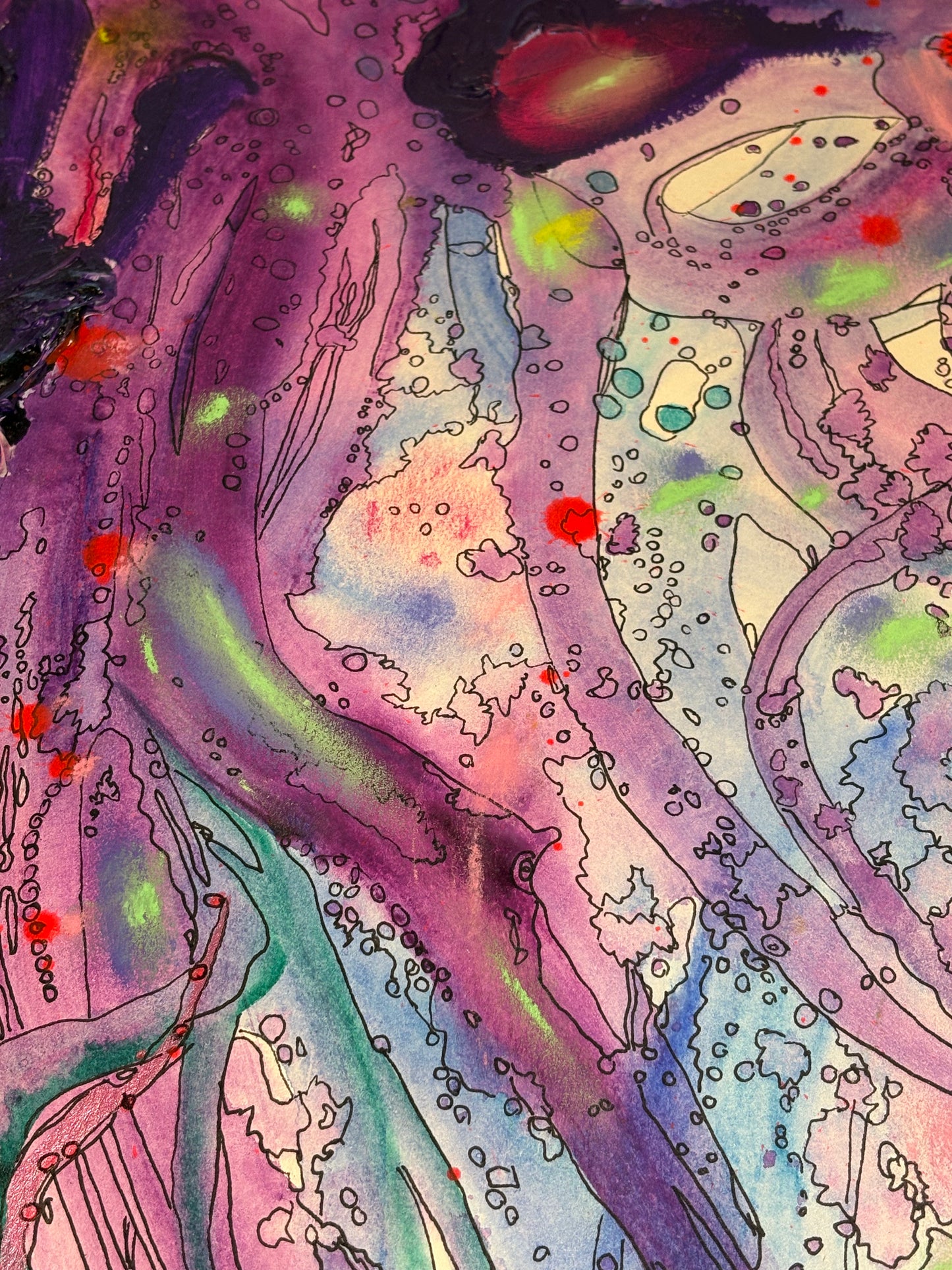 “Swimming Channels” Original 1/1